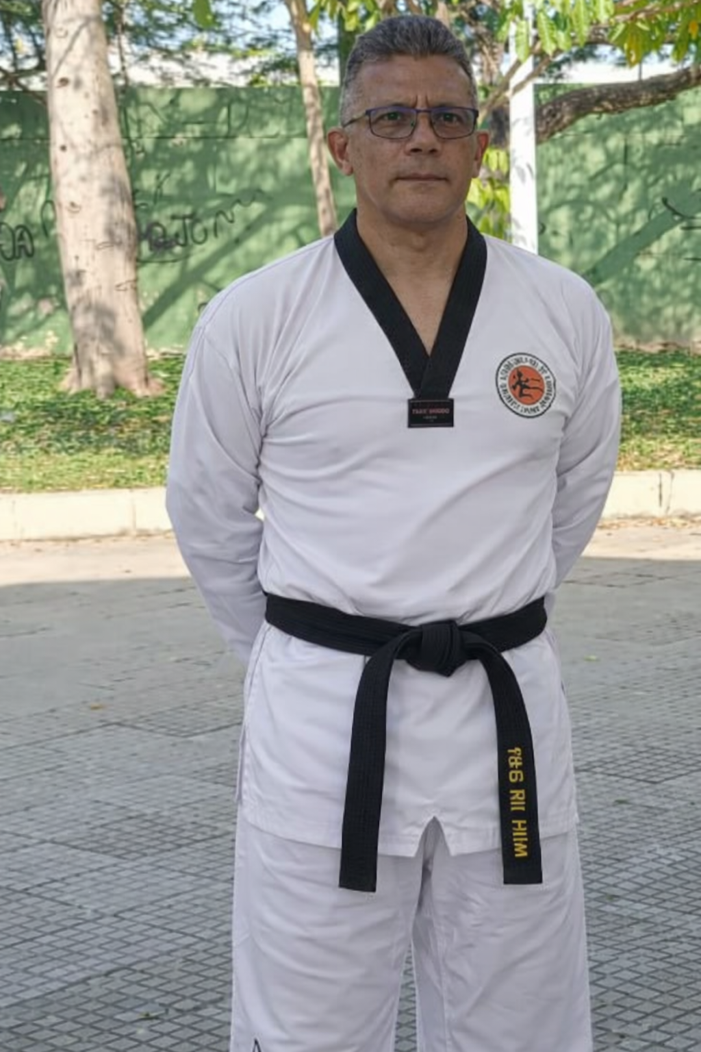 Maestro Joaquín Padilla, 8vo Dan, fundador de la ADT Taekwondo